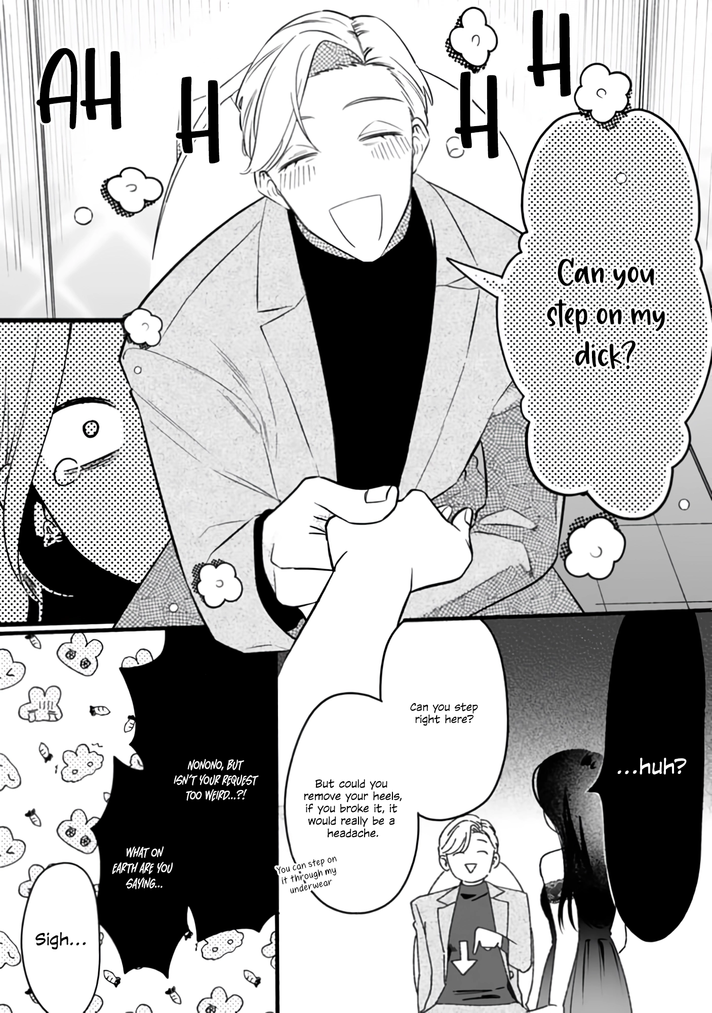 Bully me, Yayo-chan. A perverted salaryman in heat all year round and his platonic love Chapter 1 page 23 - 