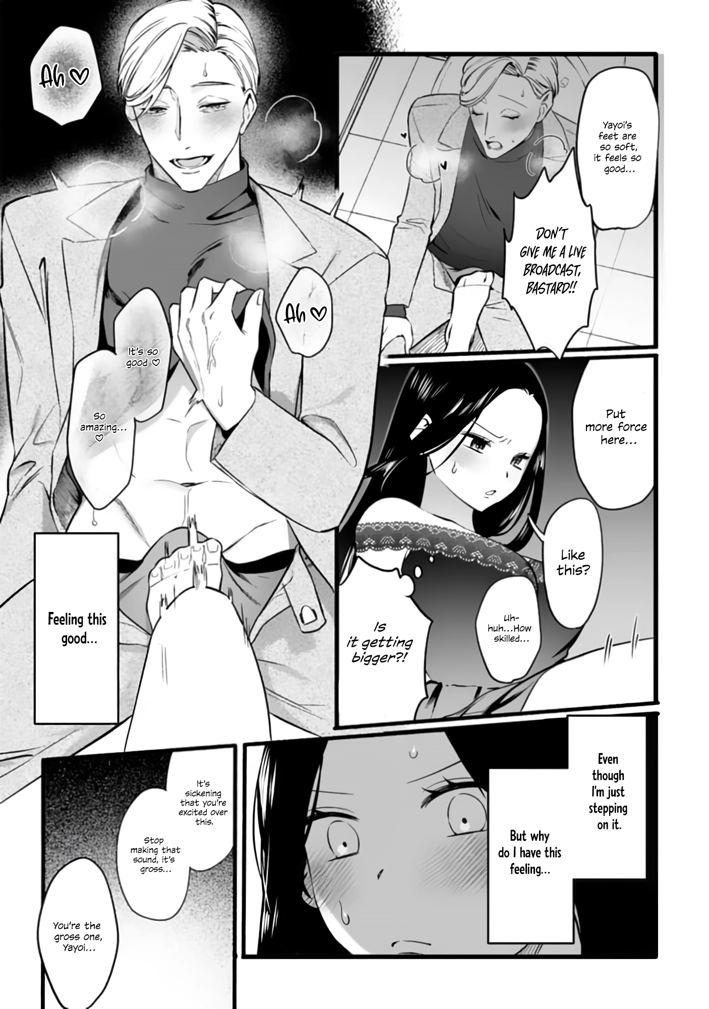 Bully me, Yayo-chan. A perverted salaryman in heat all year round and his platonic love Chapter 1 page 26 - 
