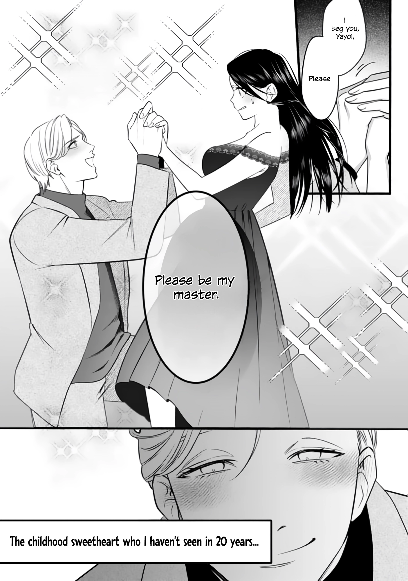 Bully me, Yayo-chan. A perverted salaryman in heat all year round and his platonic love Chapter 1 page 30 - 