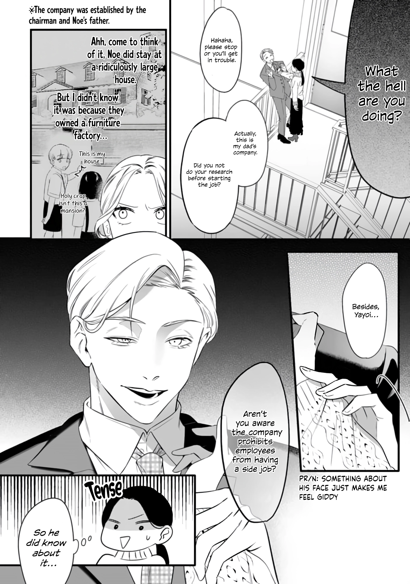 Bully me, Yayo-chan. A perverted salaryman in heat all year round and his platonic love Chapter 2 page 2 - 