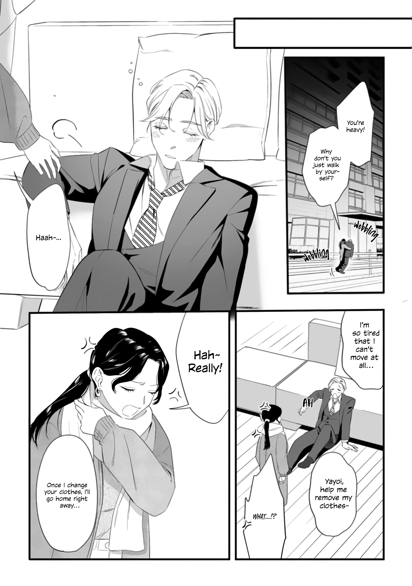 Bully me, Yayo-chan. A perverted salaryman in heat all year round and his platonic love Chapter 2 page 21 - 