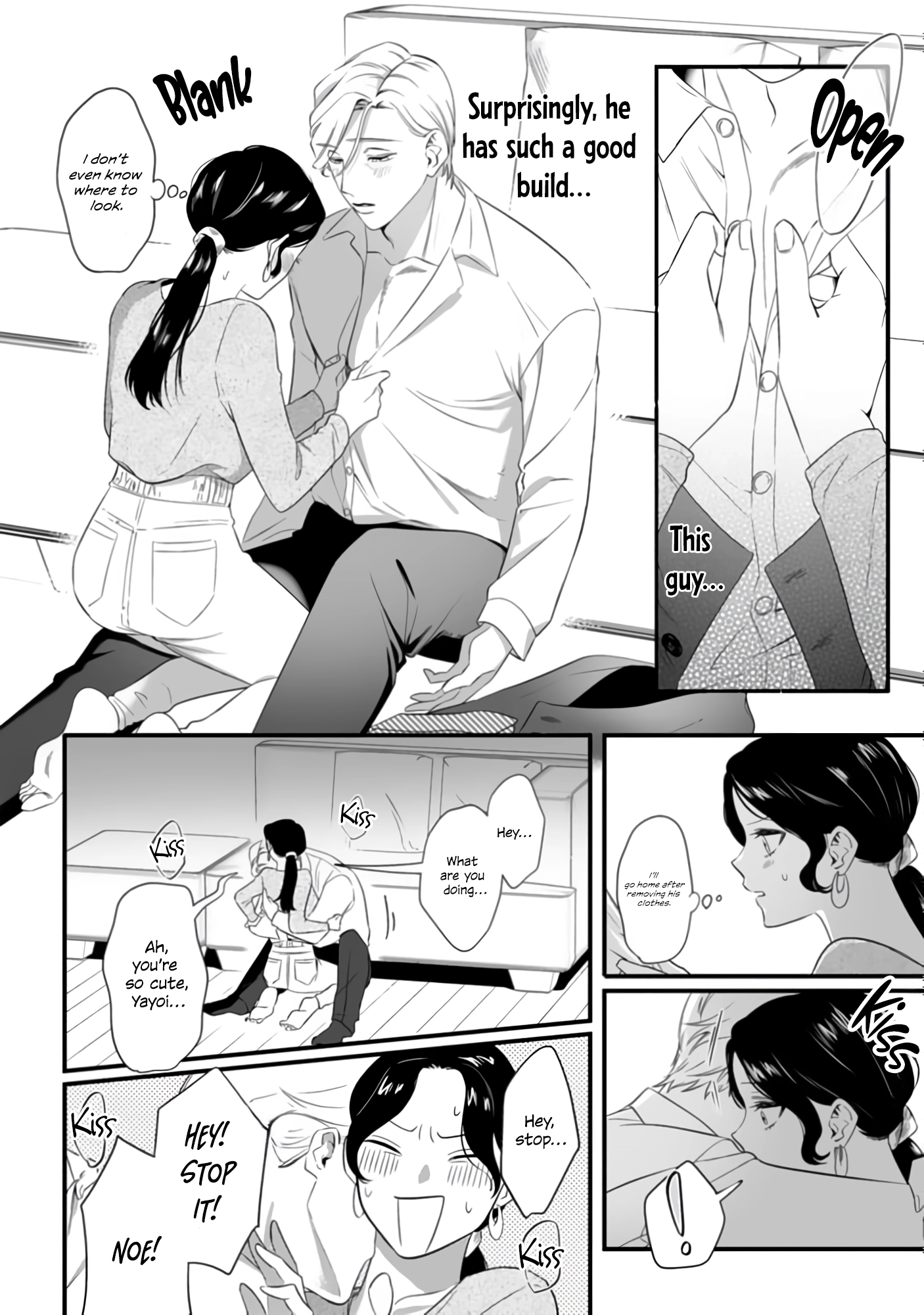 Bully me, Yayo-chan. A perverted salaryman in heat all year round and his platonic love Chapter 2 page 22 - 