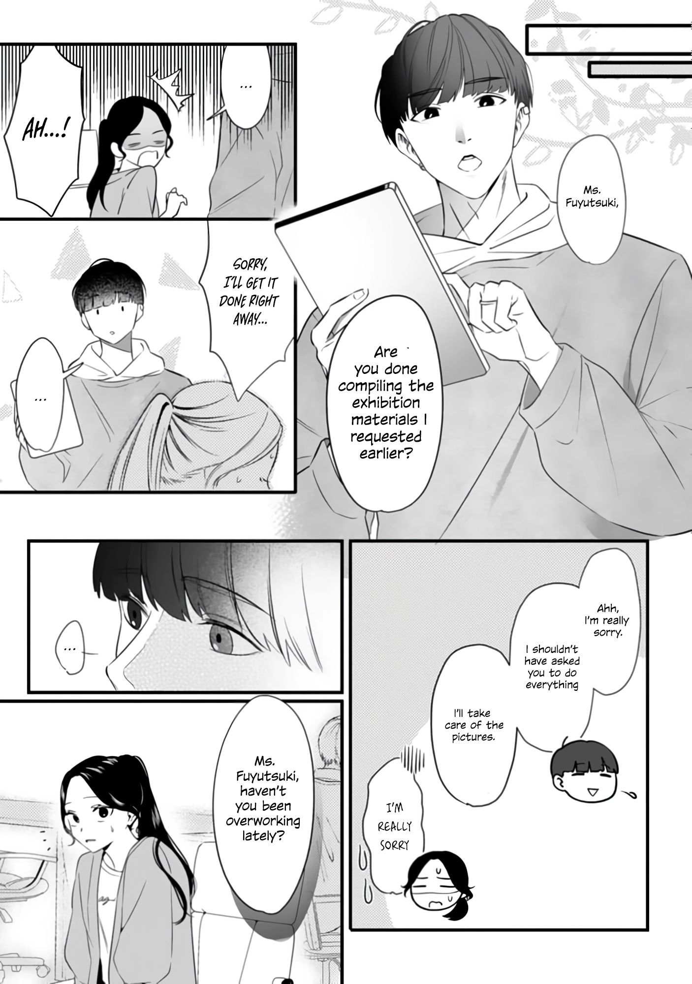 Bully me, Yayo-chan. A perverted salaryman in heat all year round and his platonic love Chapter 2 page 7 - 