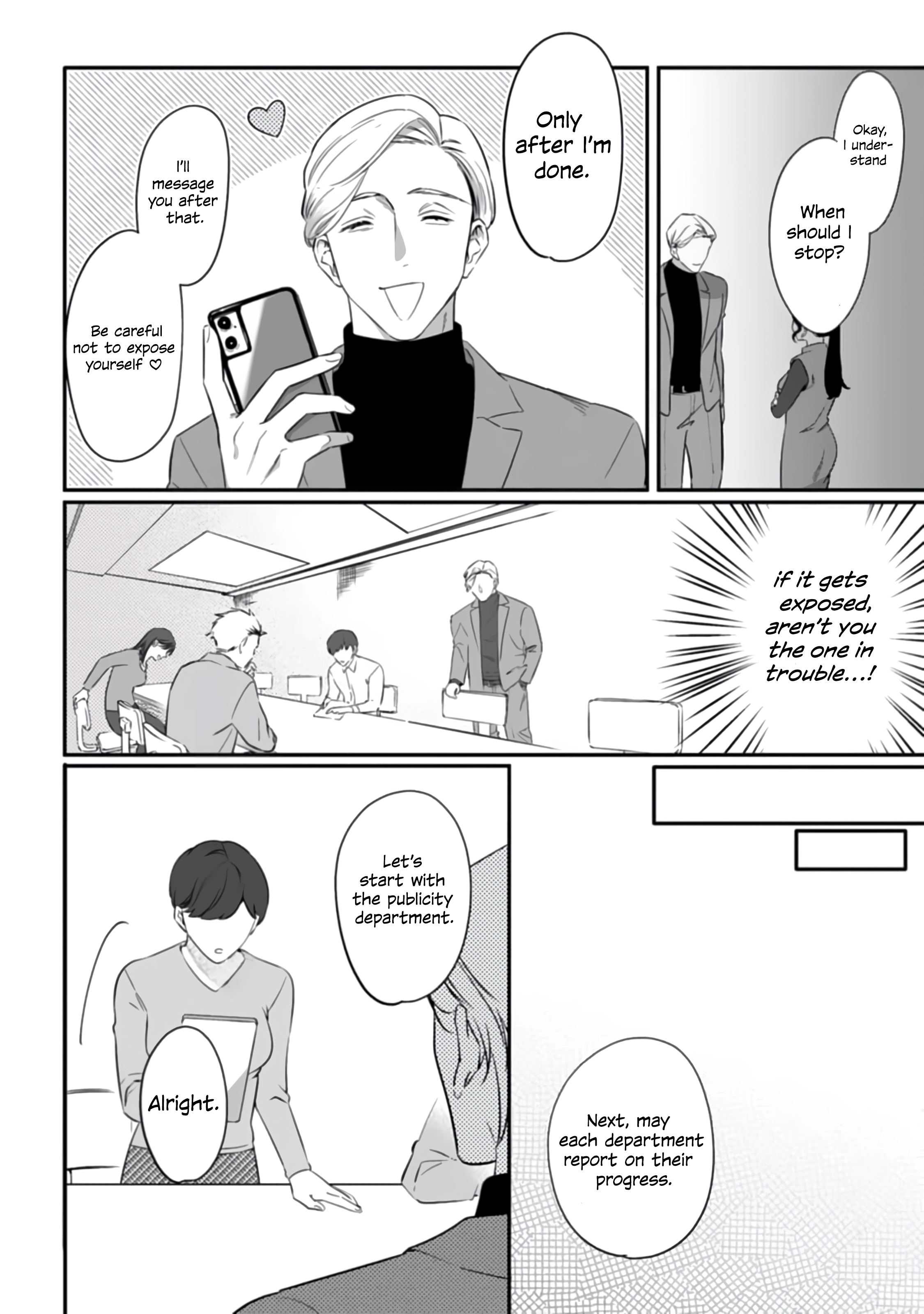 Bully me, Yayo-chan. A perverted salaryman in heat all year round and his platonic love Chapter 3 page 18 - 