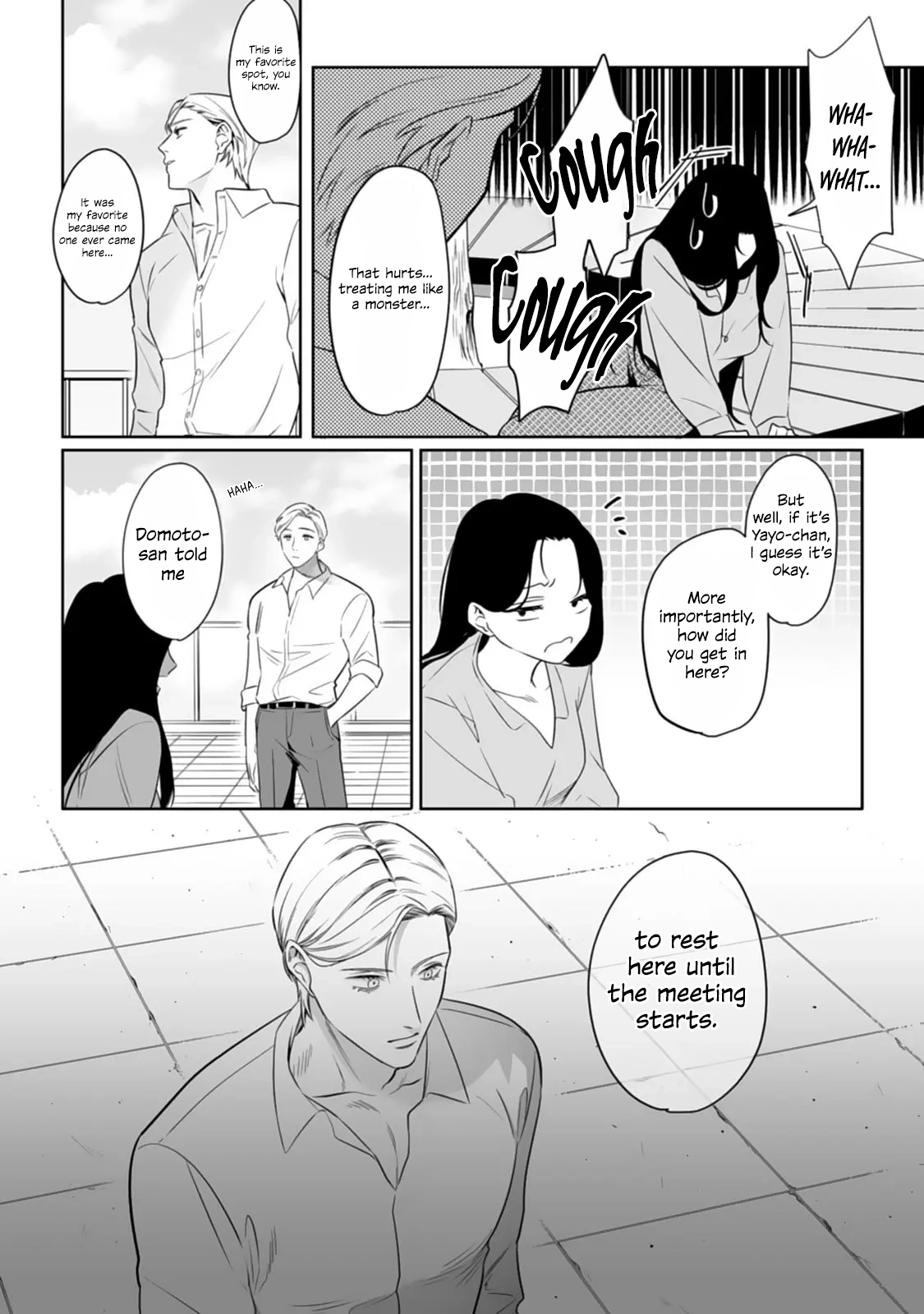 Bully me, Yayo-chan. A perverted salaryman in heat all year round and his platonic love Chapter 5 page 14 - 