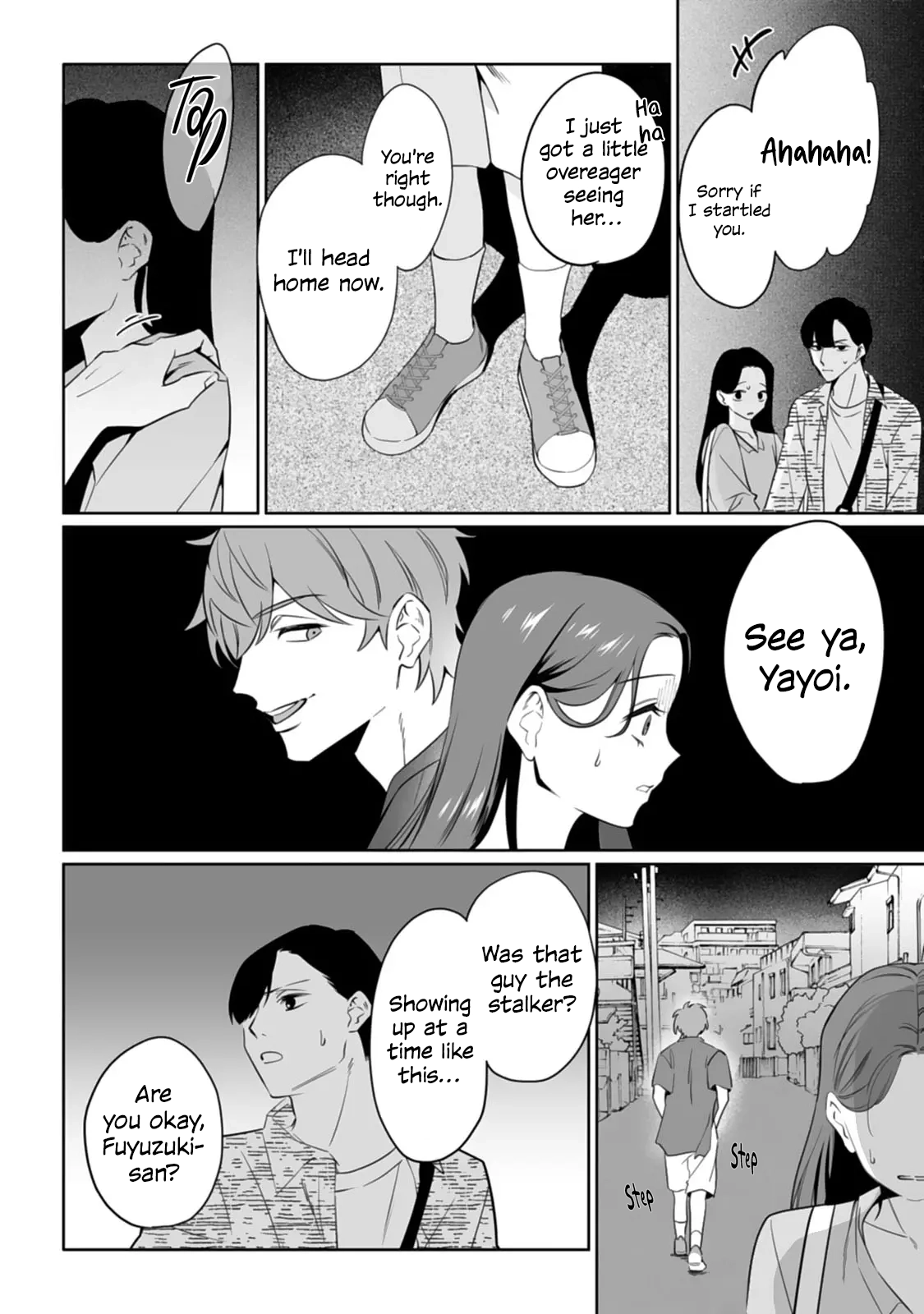 Bully me, Yayo-chan. A perverted salaryman in heat all year round and his platonic love Chapter 6 page 2 - 