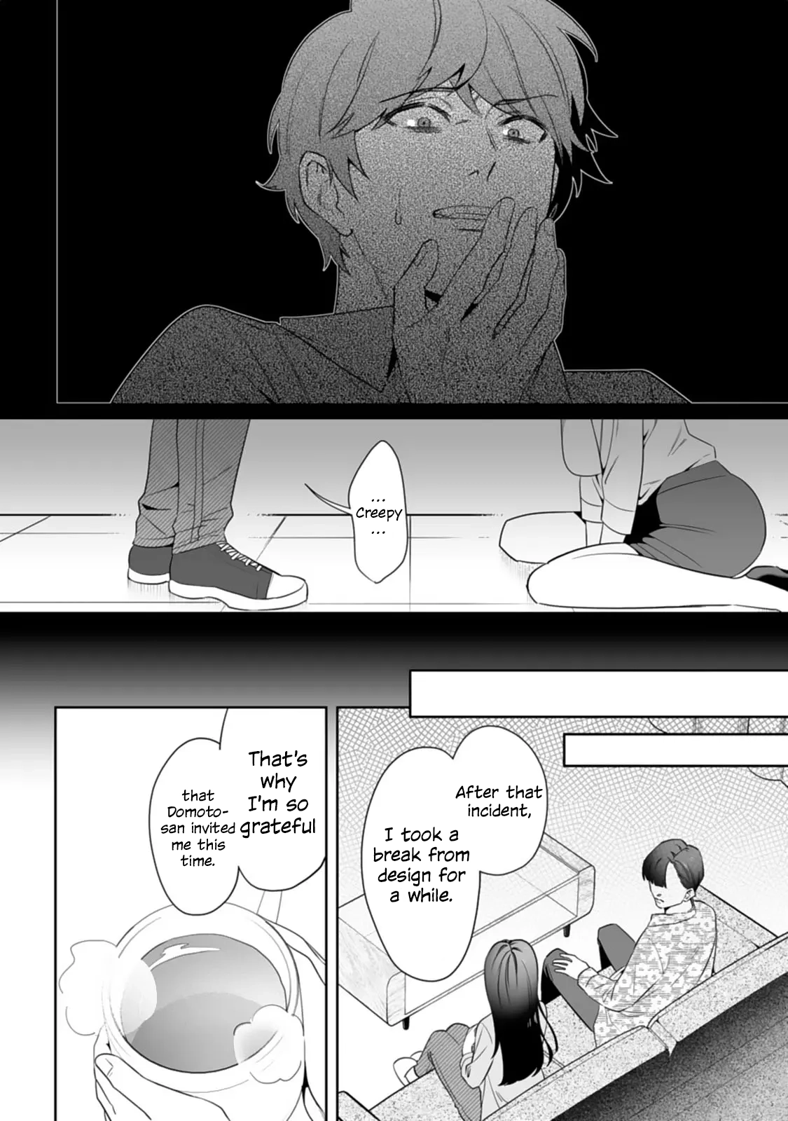 Bully me, Yayo-chan. A perverted salaryman in heat all year round and his platonic love Chapter 6 page 12 - 