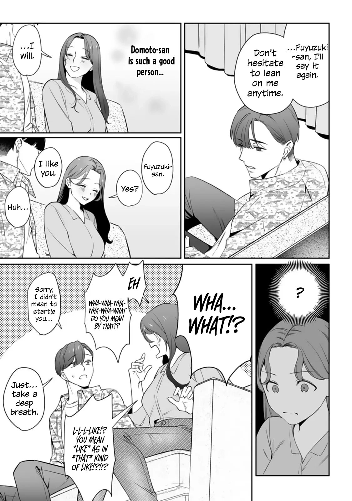 Bully me, Yayo-chan. A perverted salaryman in heat all year round and his platonic love Chapter 6 page 13 - 