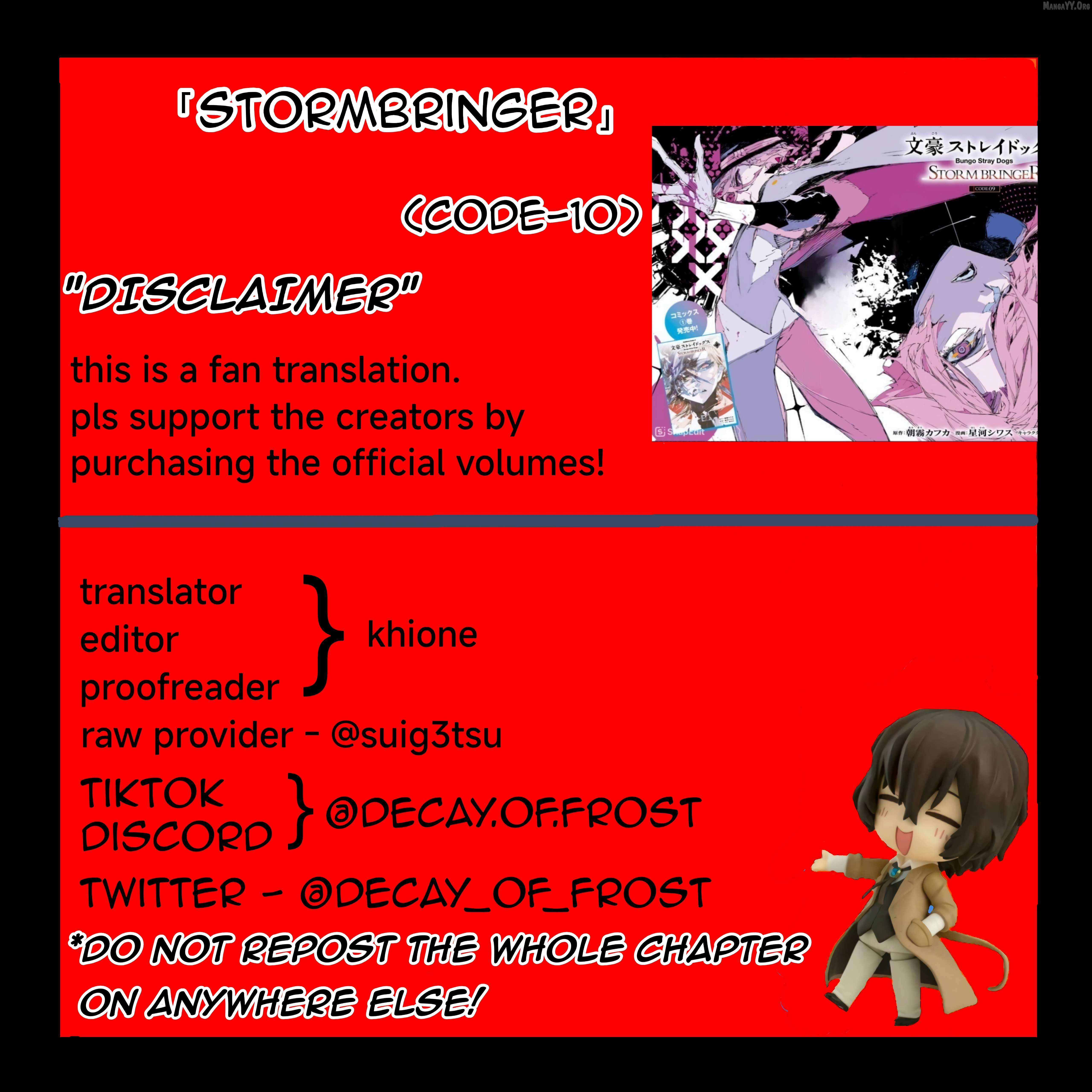 Bungo Stray Dogs: Storm Bringer Chapter 10 page 1 - 