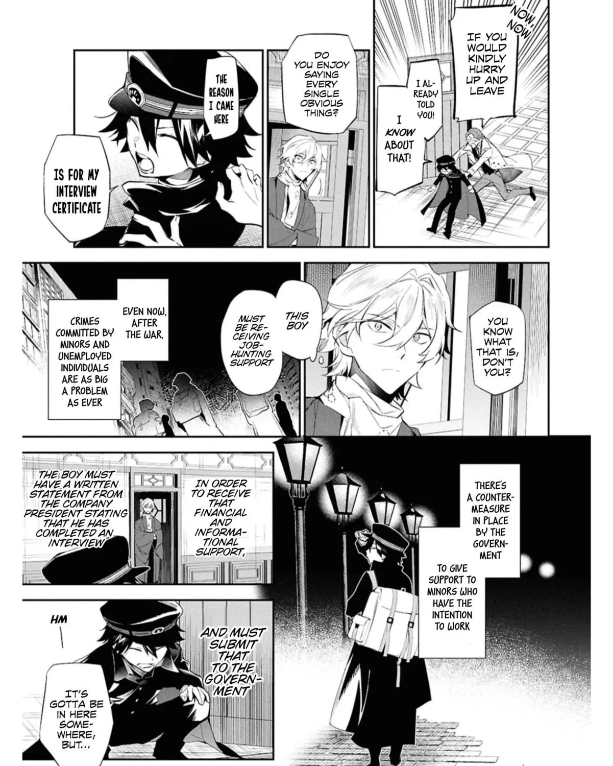 Bungo Stray Dogs: The Untold Origins of the Detective Agency Chapter 1 page 109 - 