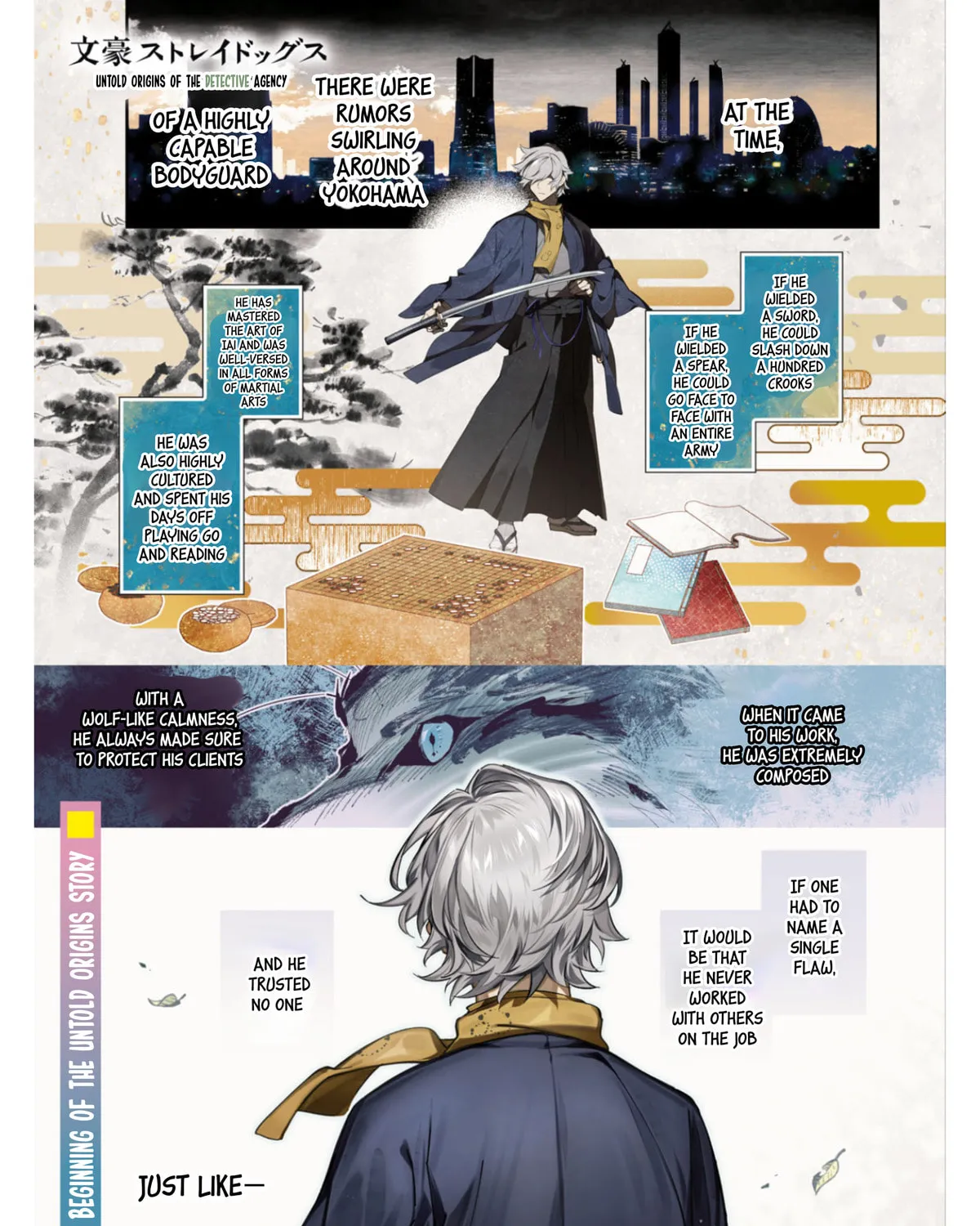 Bungo Stray Dogs: The Untold Origins of the Detective Agency Chapter 1 page 3 - 