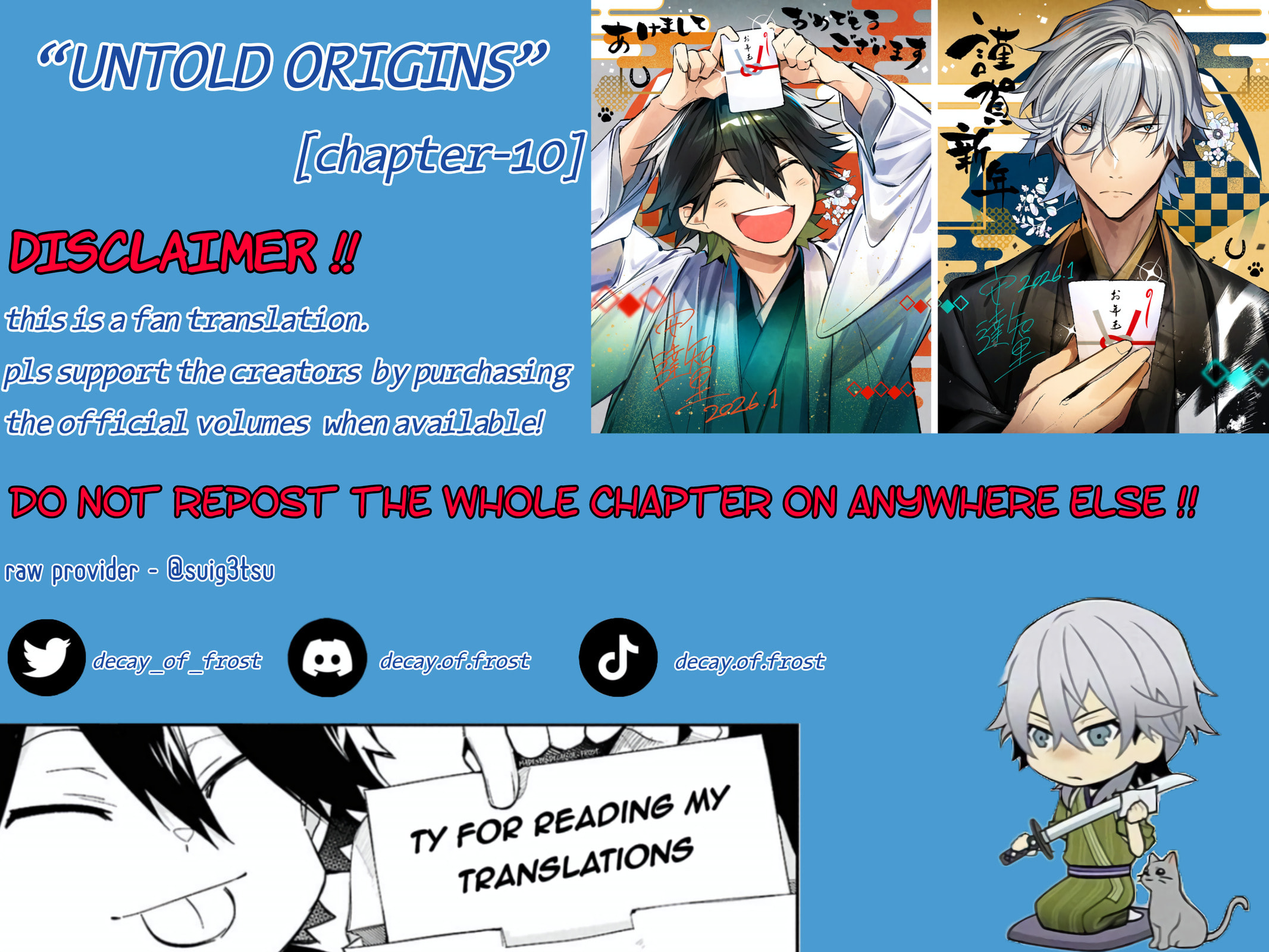 Bungo Stray Dogs: The Untold Origins of the Detective Agency Chapter 10 page 1 - 