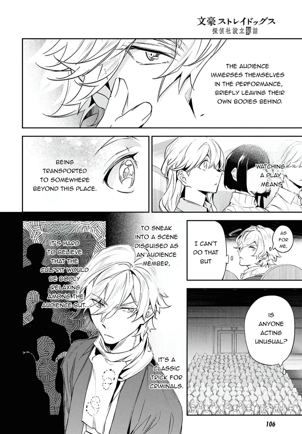 Bungo Stray Dogs: The Untold Origins of the Detective Agency Chapter 7 page 33 - 