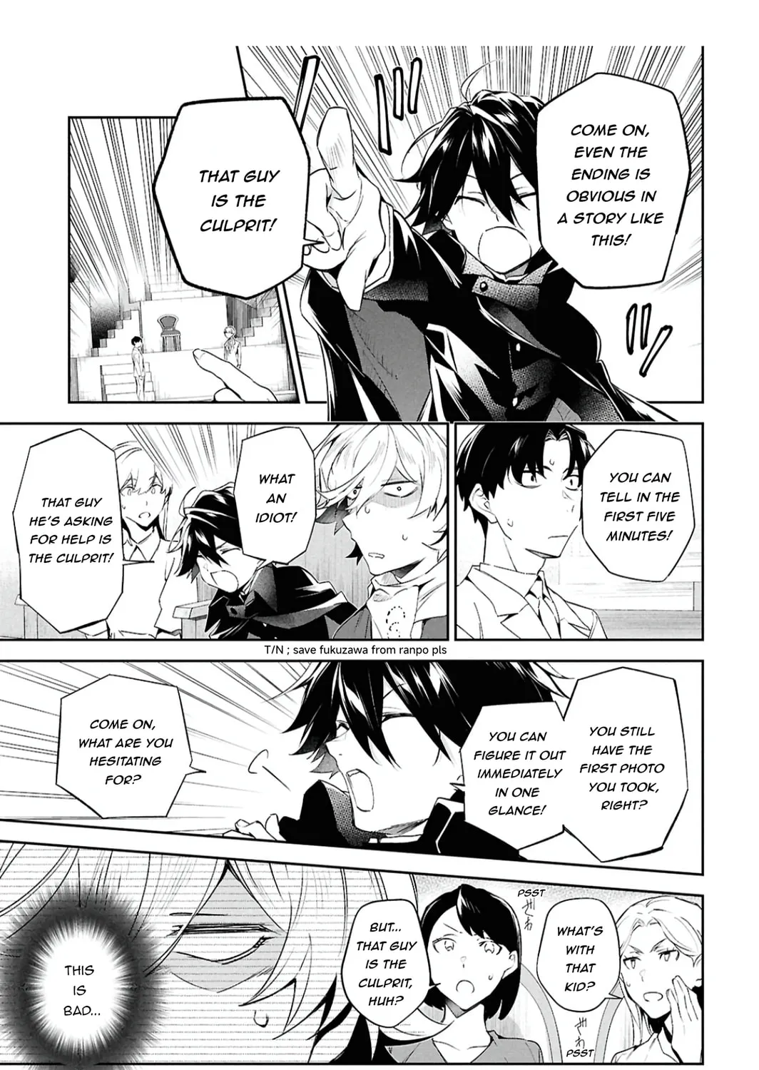 Bungo Stray Dogs: The Untold Origins of the Detective Agency Chapter 7 page 39 - 
