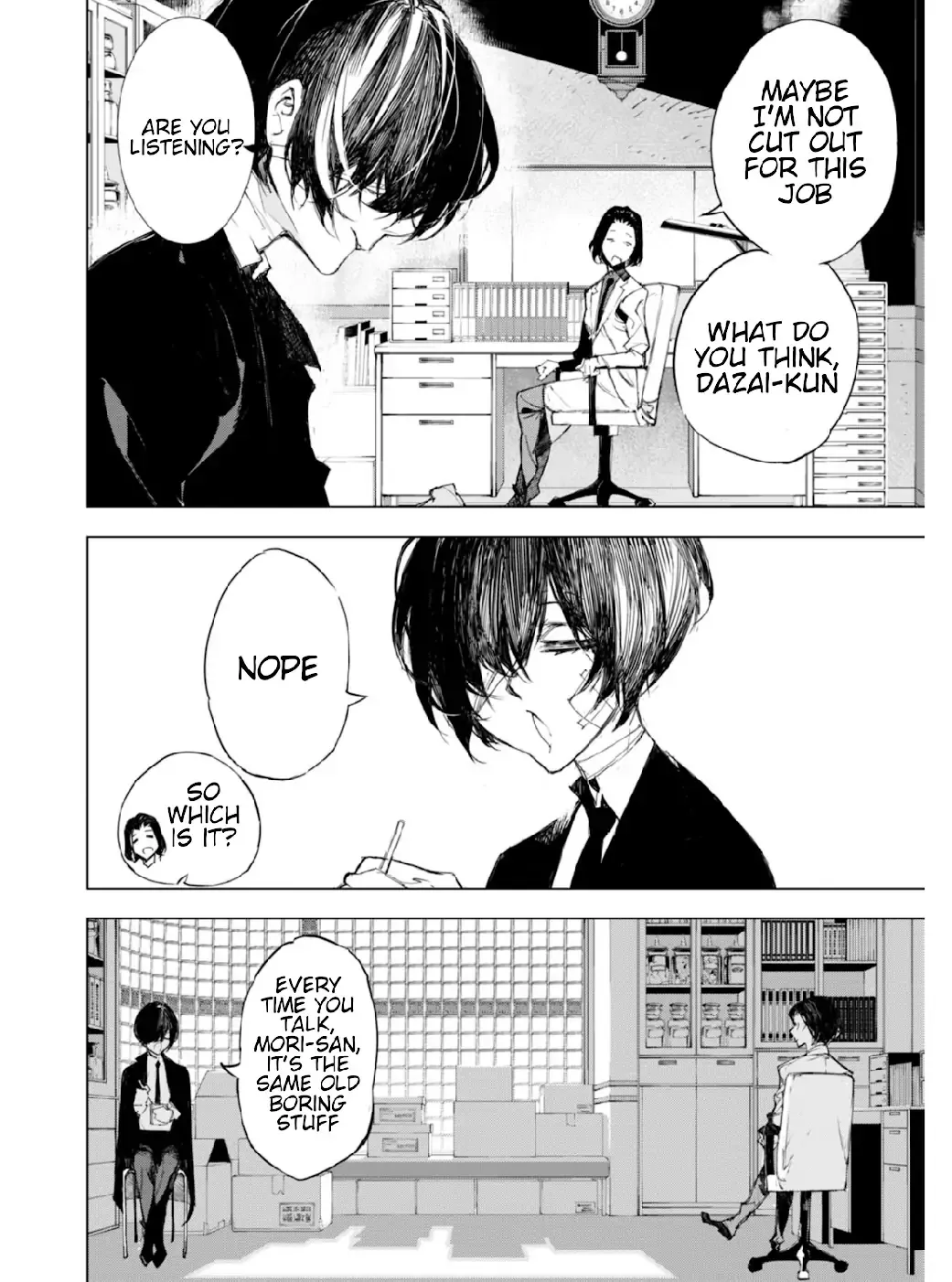 Bungou Stray Dogs: Dazai, Chuuya, Age Fifteen Chapter 1.1 page 3 - 