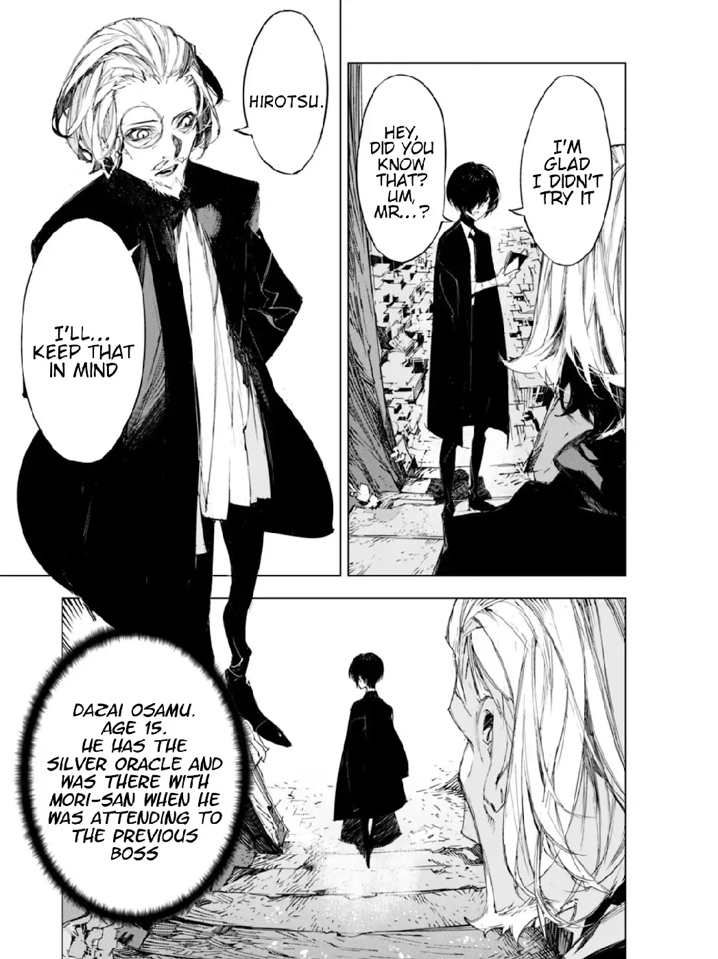 Bungou Stray Dogs: Dazai, Chuuya, Age Fifteen Chapter 1.1 page 28 - 