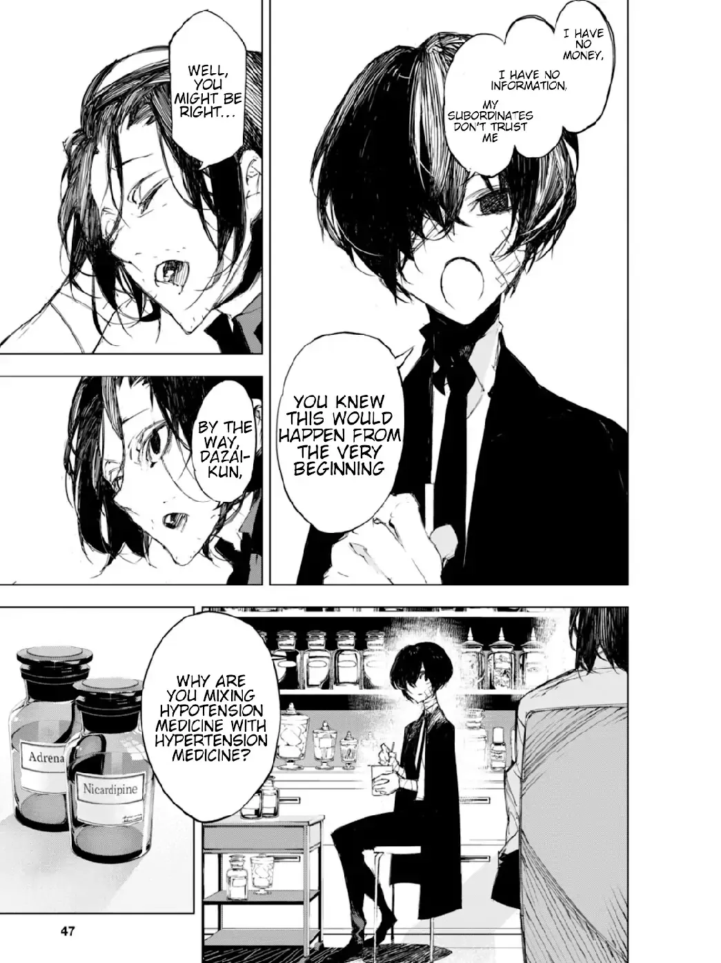 Bungou Stray Dogs: Dazai, Chuuya, Age Fifteen Chapter 1.1 page 4 - 