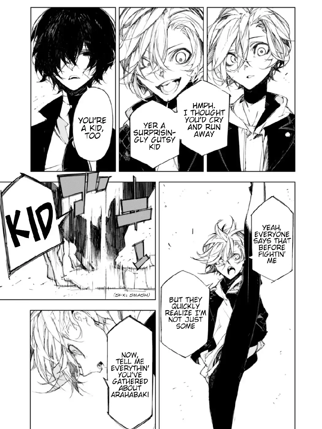 Bungou Stray Dogs: Dazai, Chuuya, Age Fifteen Chapter 1.1 page 36 - 
