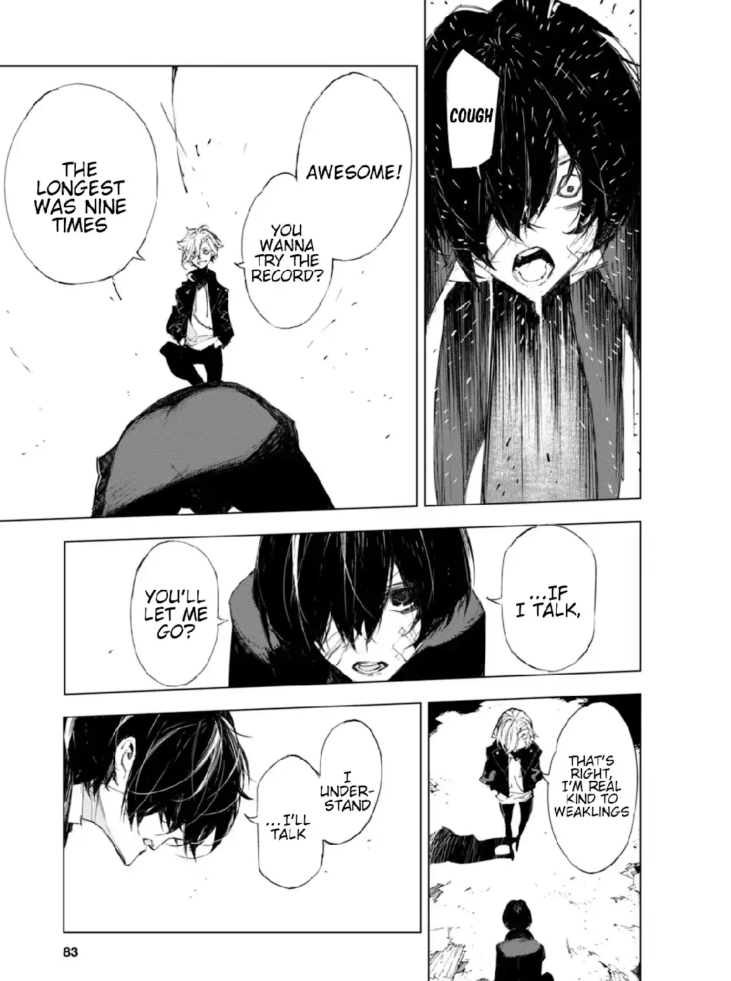 Bungou Stray Dogs: Dazai, Chuuya, Age Fifteen Chapter 1.1 page 38 - 