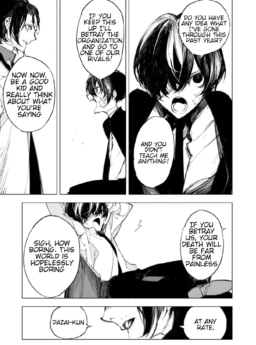 Bungou Stray Dogs: Dazai, Chuuya, Age Fifteen Chapter 1.1 page 6 - 