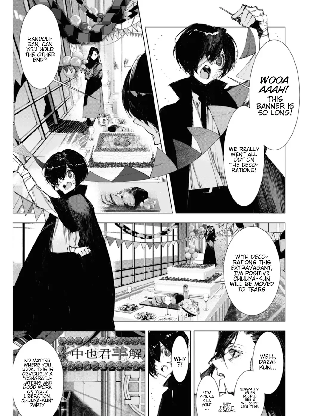 Bungou Stray Dogs: Dazai, Chuuya, Age Fifteen Chapter 10 page 3 - 