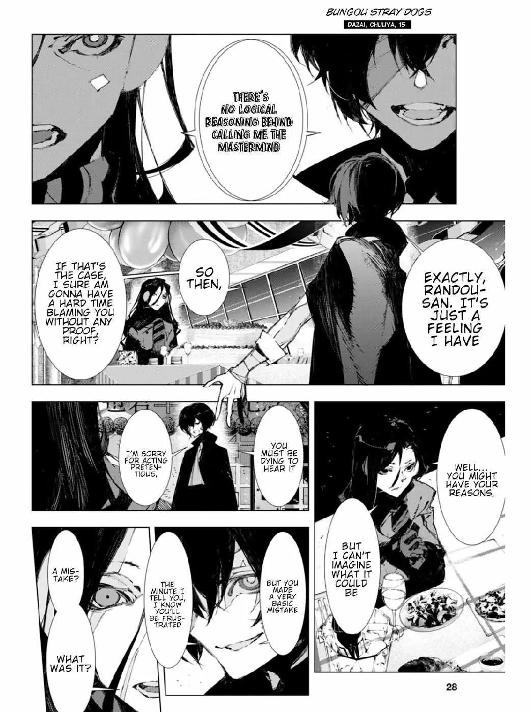 Bungou Stray Dogs: Dazai, Chuuya, Age Fifteen Chapter 11 page 6 - 