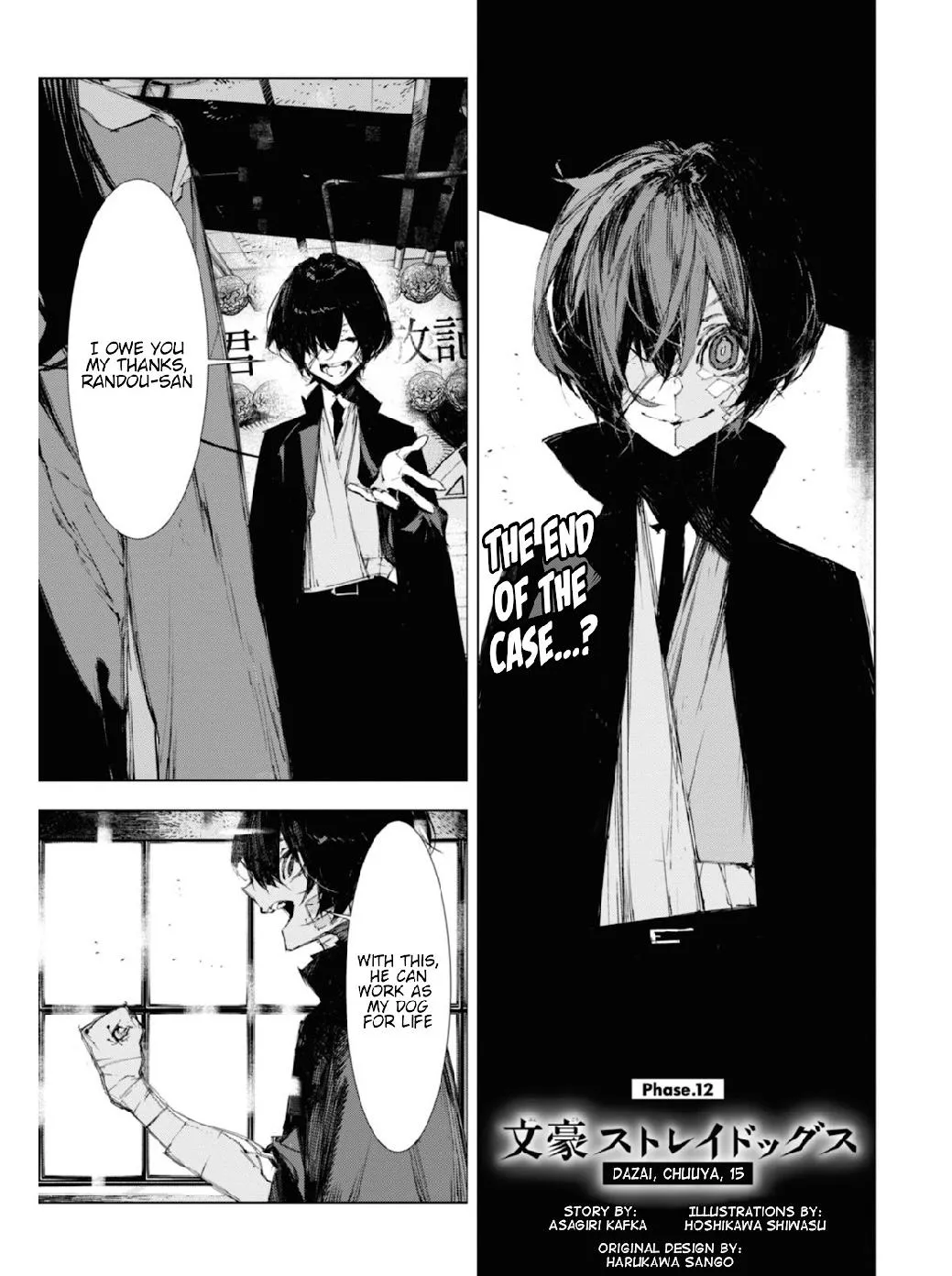 Bungou Stray Dogs: Dazai, Chuuya, Age Fifteen Chapter 13 page 2 - 