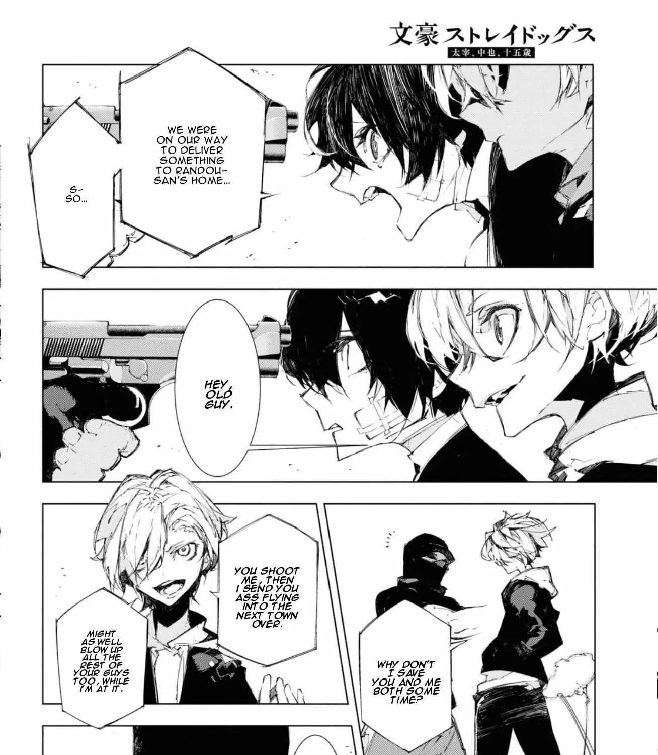 Bungou Stray Dogs: Dazai, Chuuya, Age Fifteen Chapter 15 page 39 - 