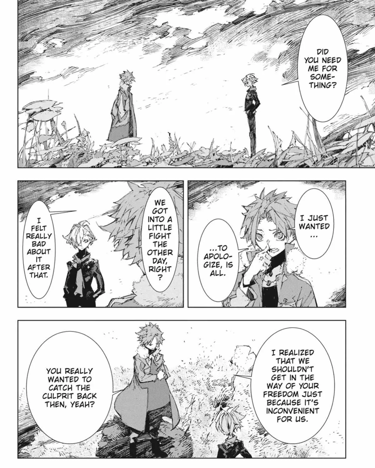 Bungou Stray Dogs: Dazai, Chuuya, Age Fifteen Chapter 17.1 page 142 - 