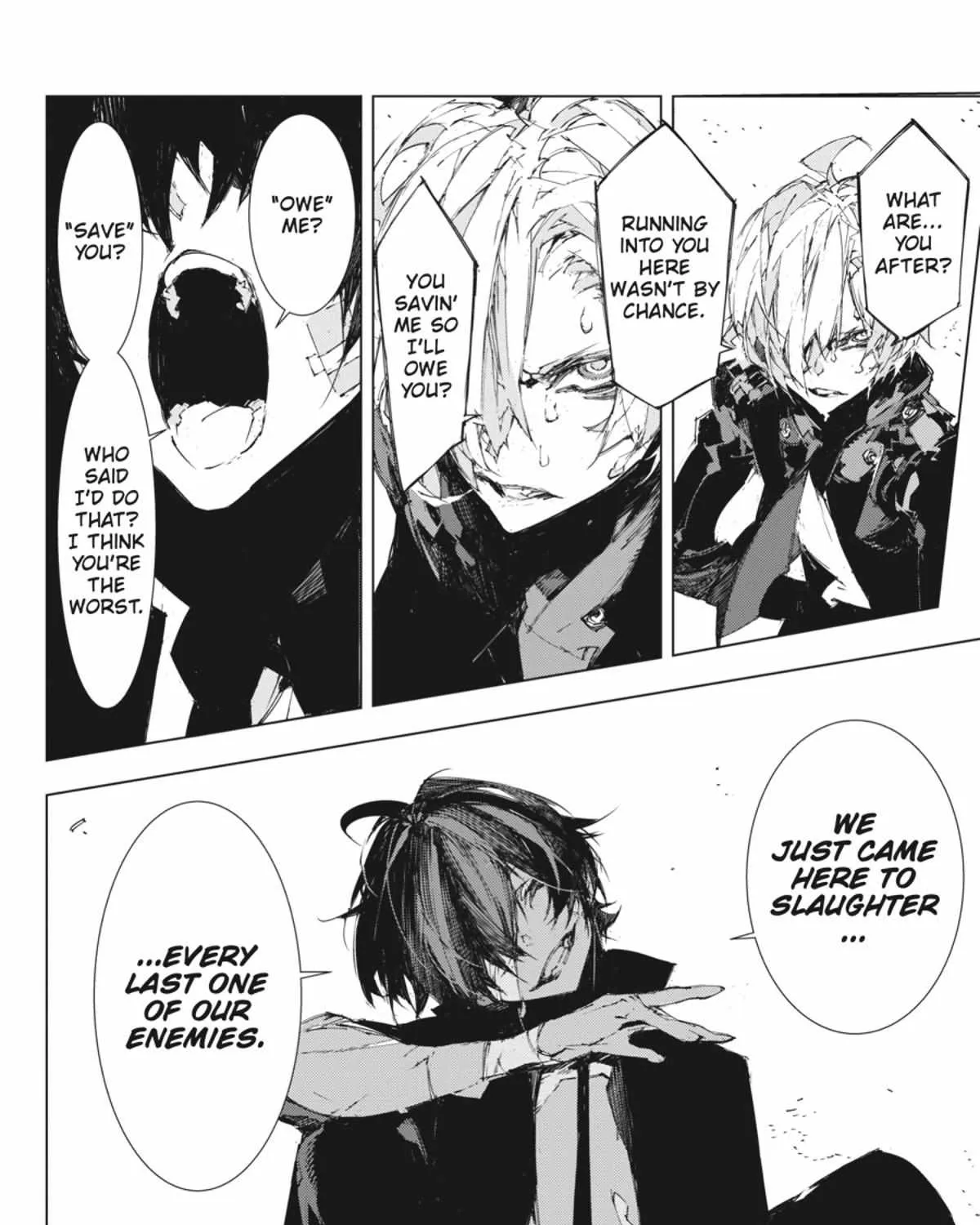 Bungou Stray Dogs: Dazai, Chuuya, Age Fifteen Chapter 17.1 page 192 - 