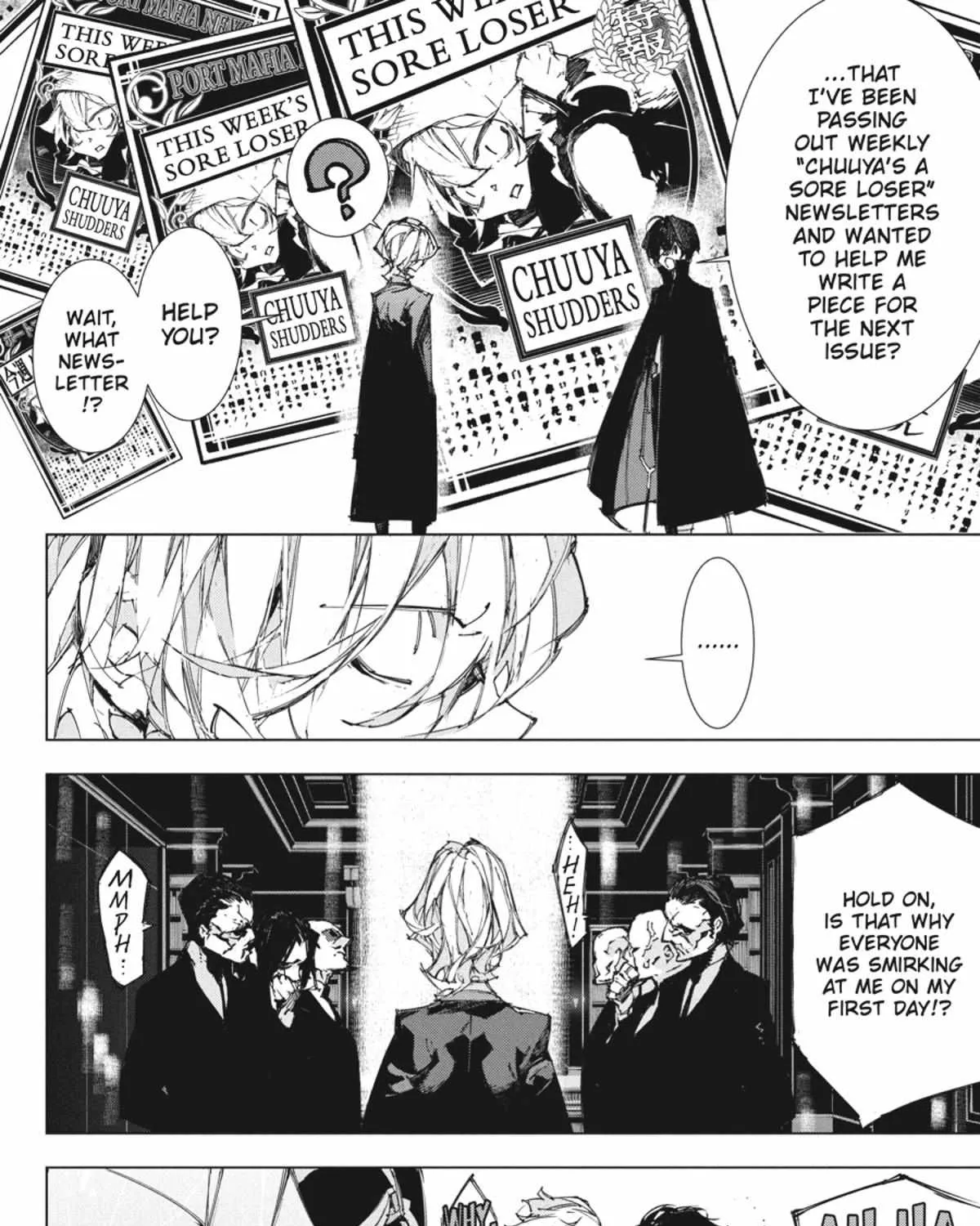 Bungou Stray Dogs: Dazai, Chuuya, Age Fifteen Chapter 17.1 page 260 - 