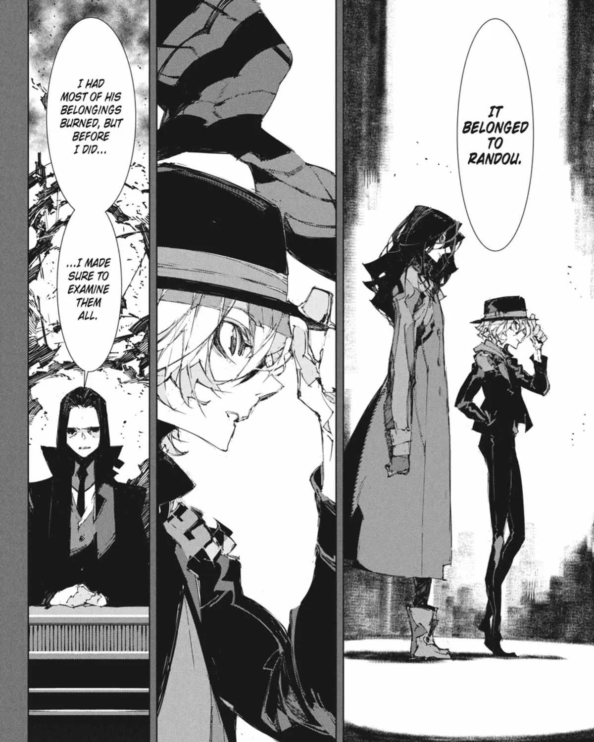 Bungou Stray Dogs: Dazai, Chuuya, Age Fifteen Chapter 17.1 page 268 - 