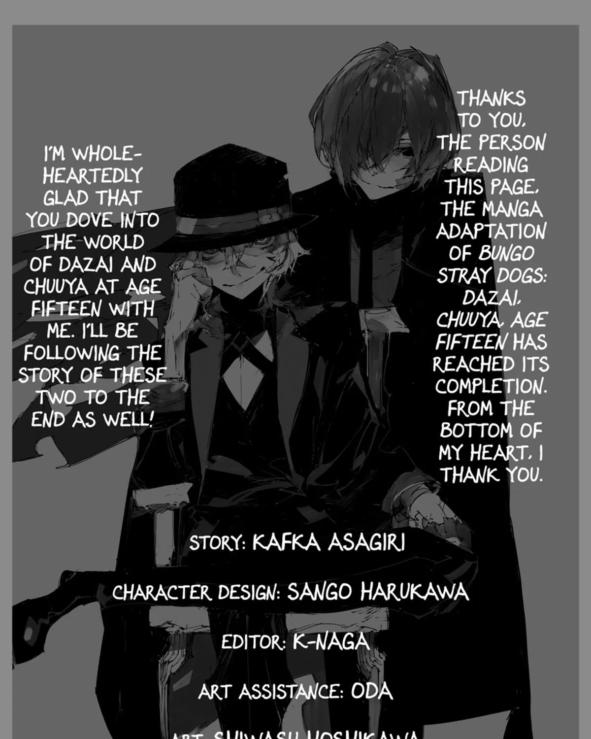 Bungou Stray Dogs: Dazai, Chuuya, Age Fifteen Chapter 17.1 page 353 - 