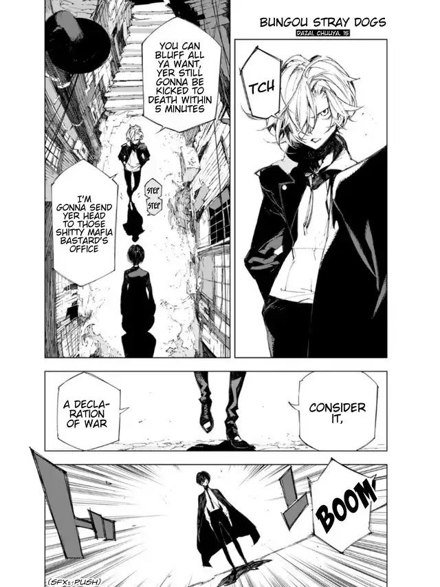 Bungou Stray Dogs: Dazai, Chuuya, Age Fifteen Chapter 2 page 4 - 