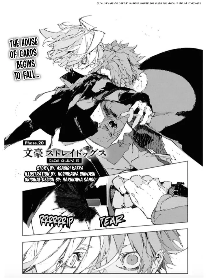Bungou Stray Dogs: Dazai, Chuuya, Age Fifteen Chapter 20 page 2 - 