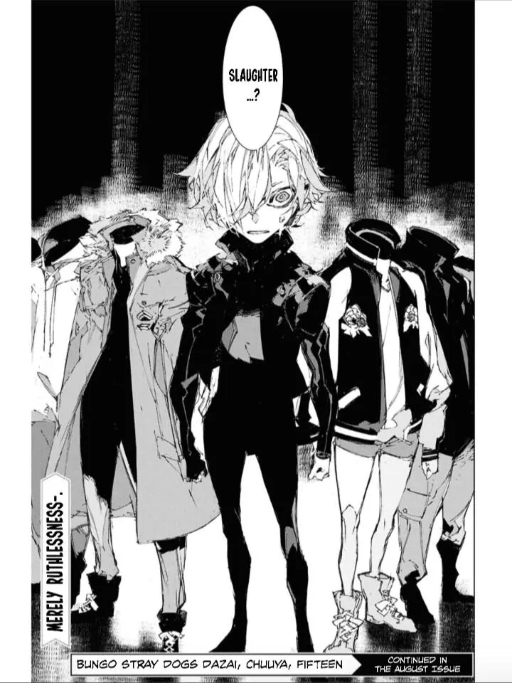 Bungou Stray Dogs: Dazai, Chuuya, Age Fifteen Chapter 20 page 22 - 
