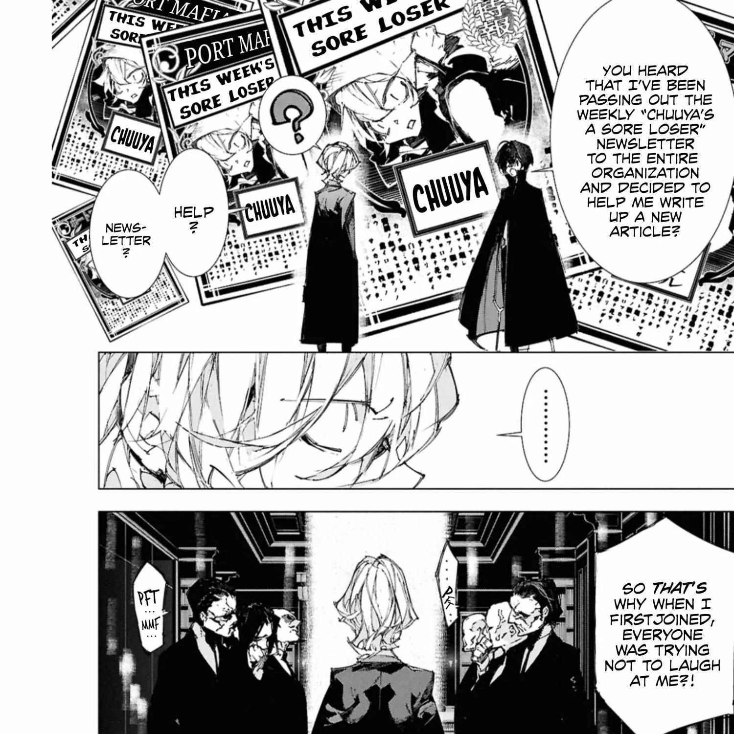 Bungou Stray Dogs: Dazai, Chuuya, Age Fifteen Chapter 22 page 8 - 