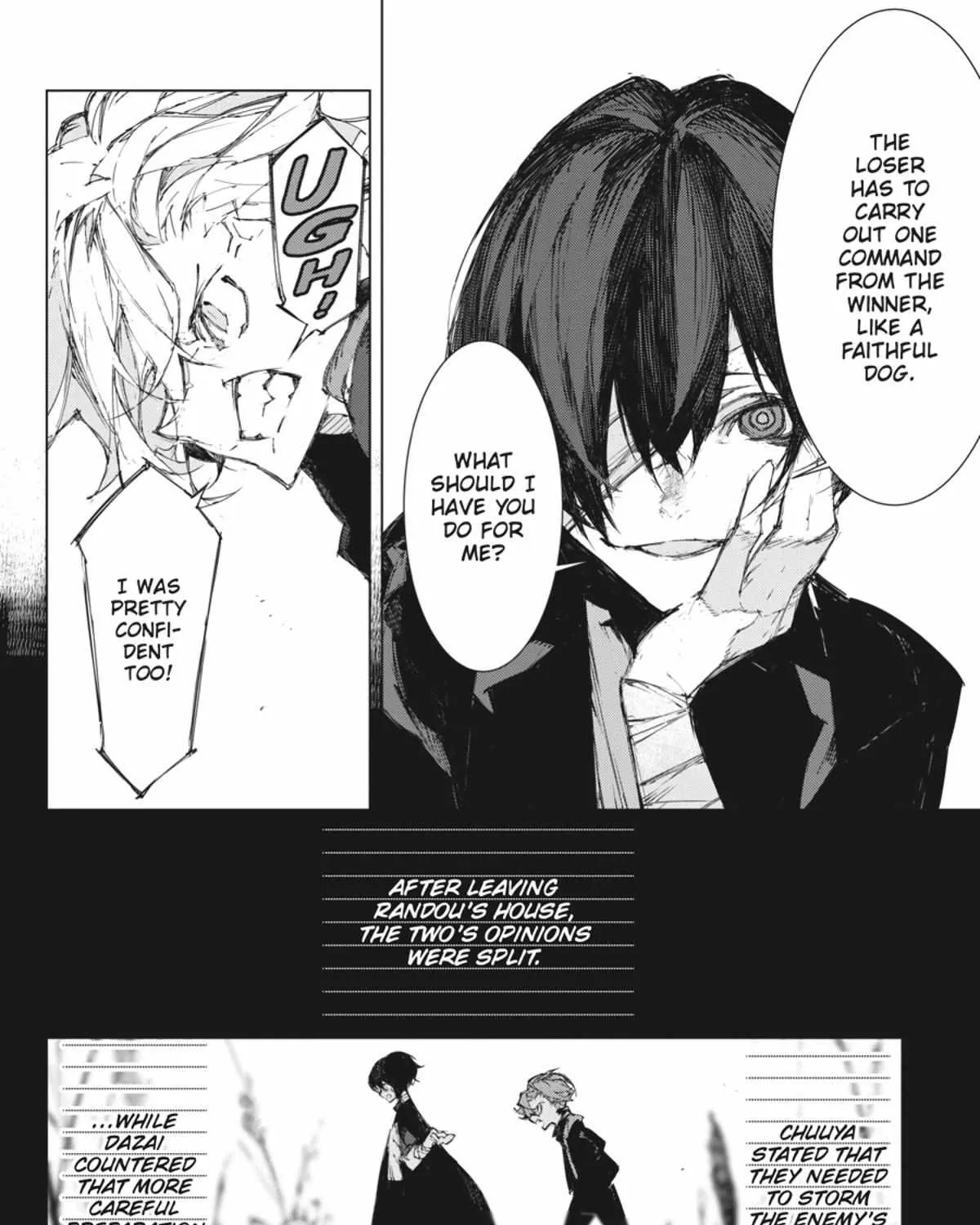 Bungou Stray Dogs: Dazai, Chuuya, Age Fifteen Chapter 5.1 page 192 - 