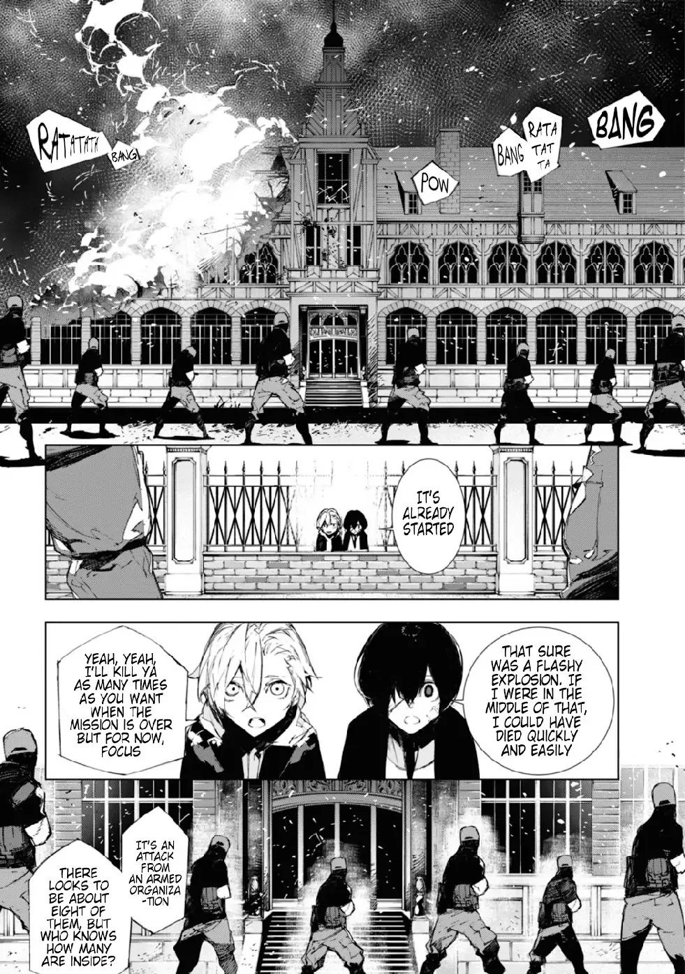 Bungou Stray Dogs: Dazai, Chuuya, Age Fifteen Chapter 5 page 13 - 