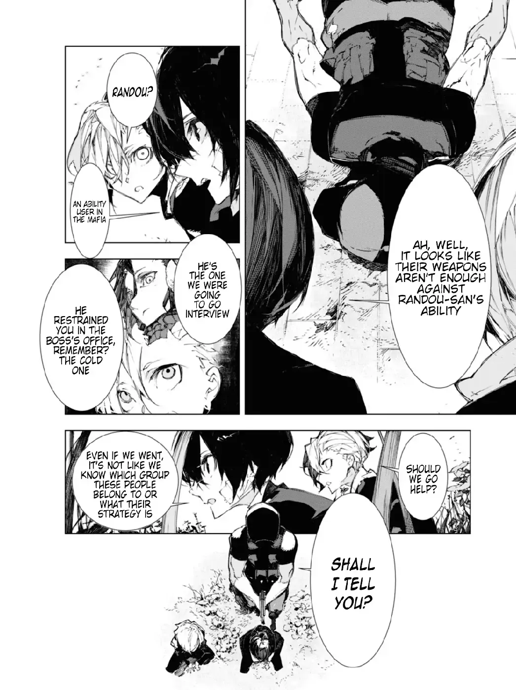 Bungou Stray Dogs: Dazai, Chuuya, Age Fifteen Chapter 5 page 15 - 
