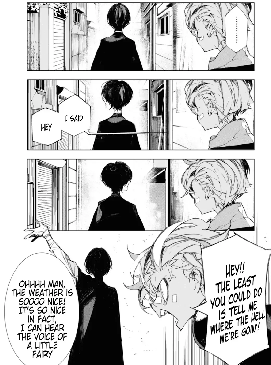 Bungou Stray Dogs: Dazai, Chuuya, Age Fifteen Chapter 5 page 4 - 
