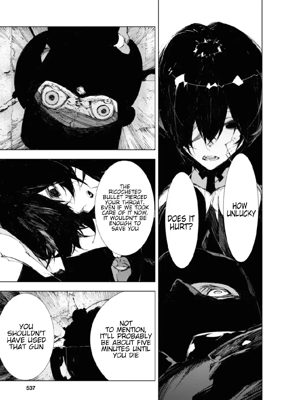 Bungou Stray Dogs: Dazai, Chuuya, Age Fifteen Chapter 5 page 44 - 