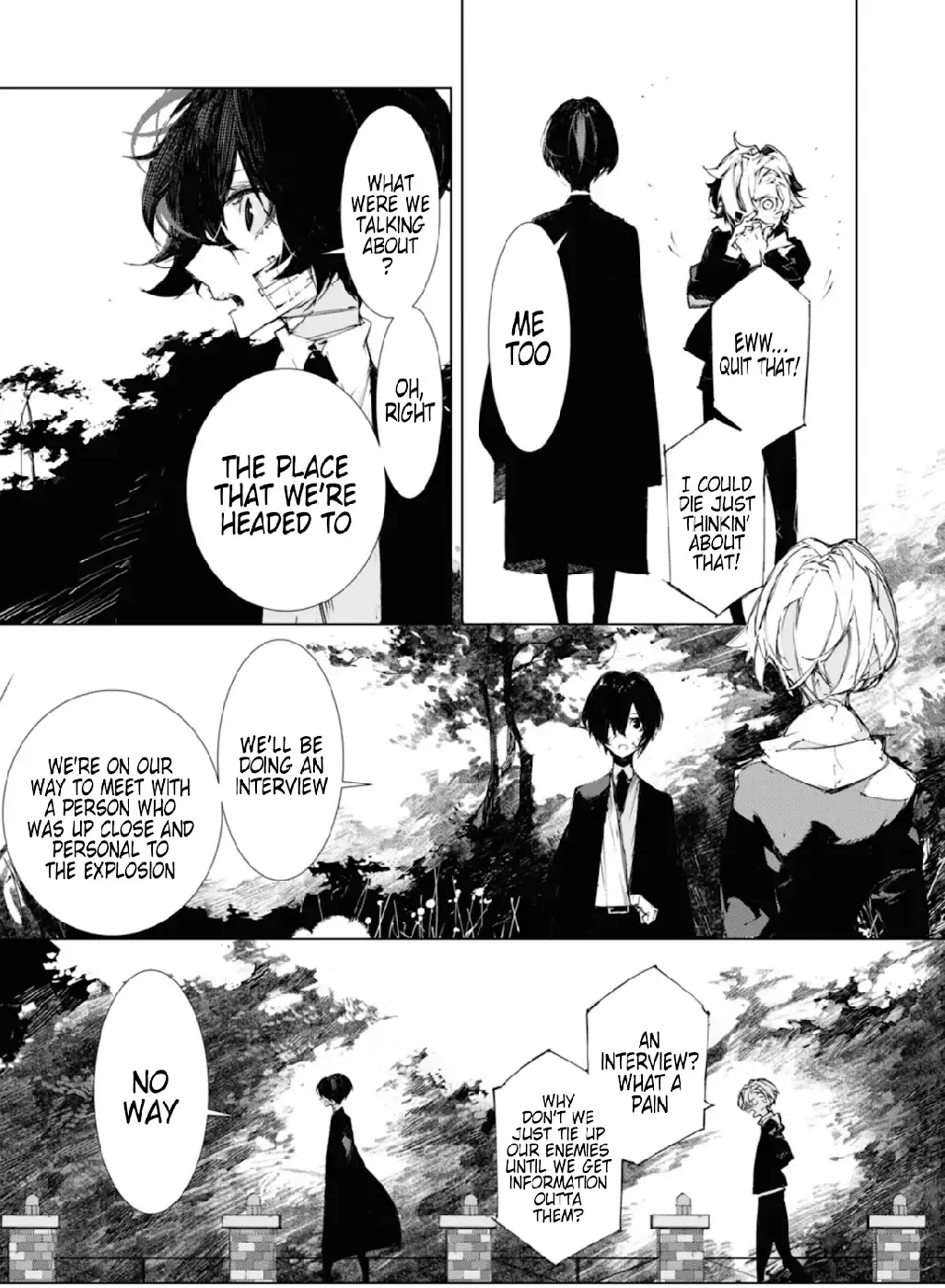 Bungou Stray Dogs: Dazai, Chuuya, Age Fifteen Chapter 5 page 7 - 