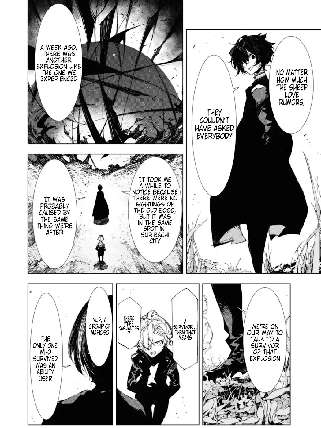 Bungou Stray Dogs: Dazai, Chuuya, Age Fifteen Chapter 5 page 9 - 