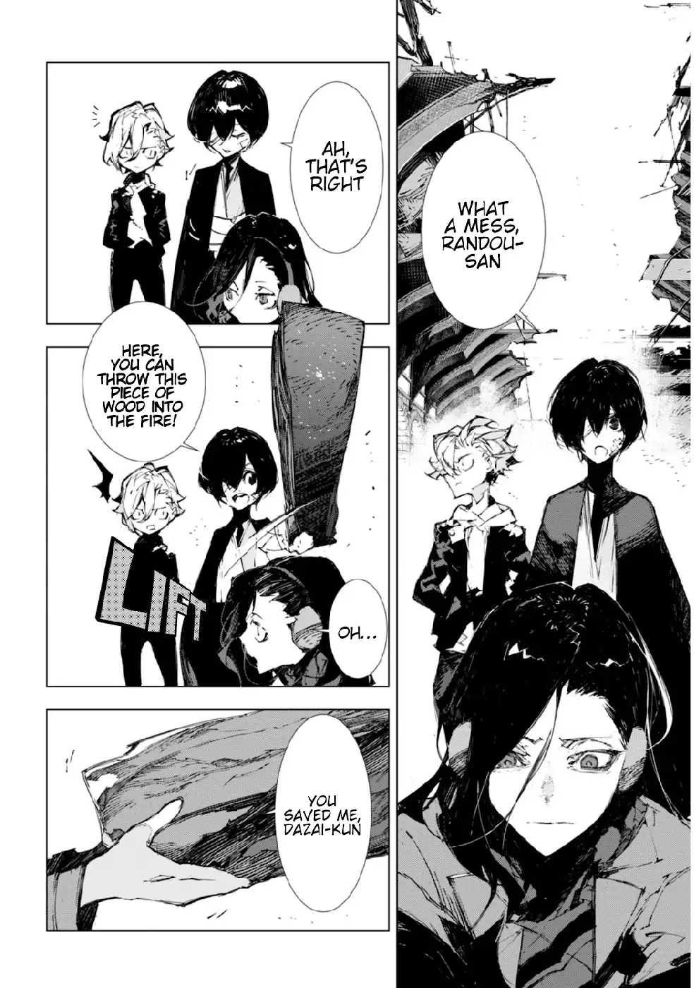 Bungou Stray Dogs: Dazai, Chuuya, Age Fifteen Chapter 6 page 3 - 