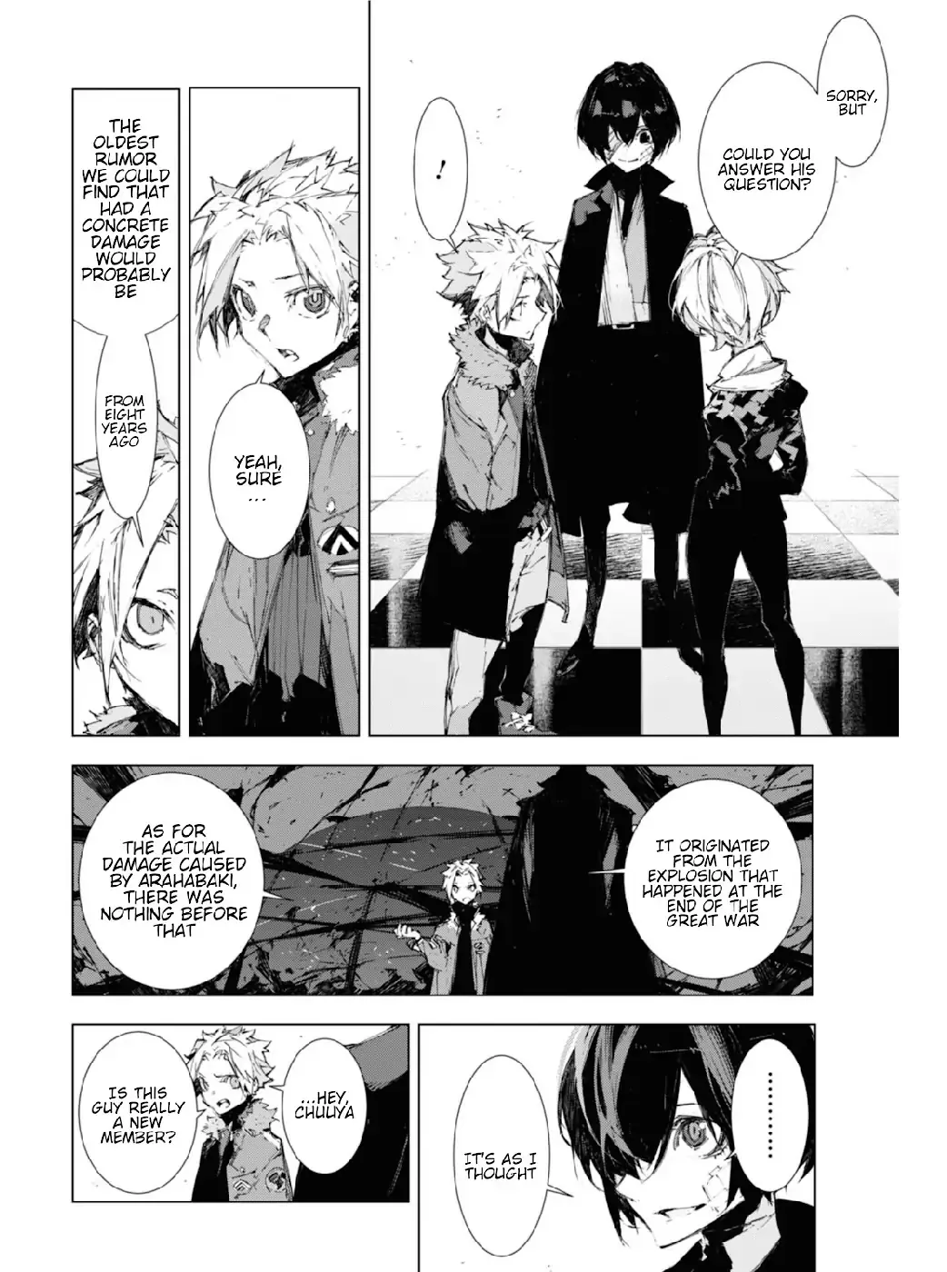 Bungou Stray Dogs: Dazai, Chuuya, Age Fifteen Chapter 7 page 33 - 