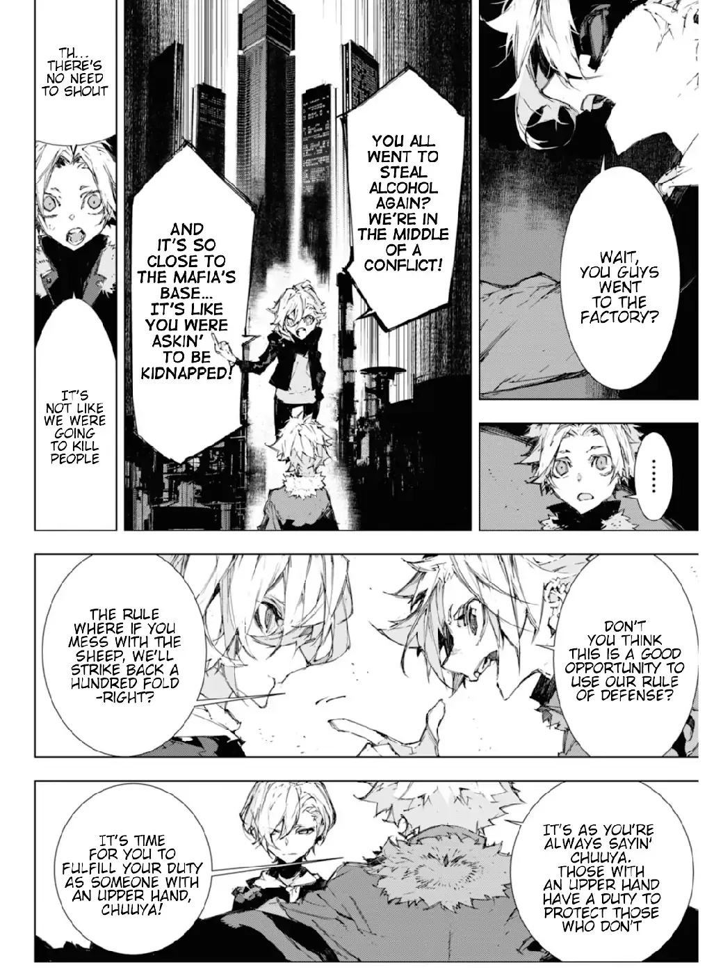 Bungou Stray Dogs: Dazai, Chuuya, Age Fifteen Chapter 7 page 35 - 