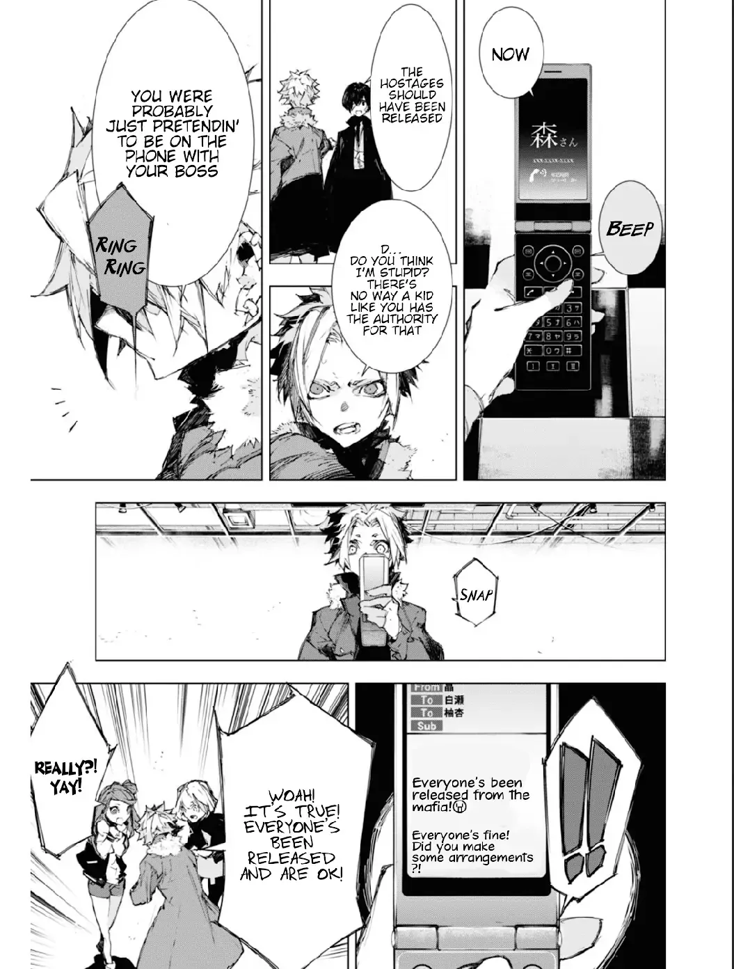Bungou Stray Dogs: Dazai, Chuuya, Age Fifteen Chapter 7 page 42 - 