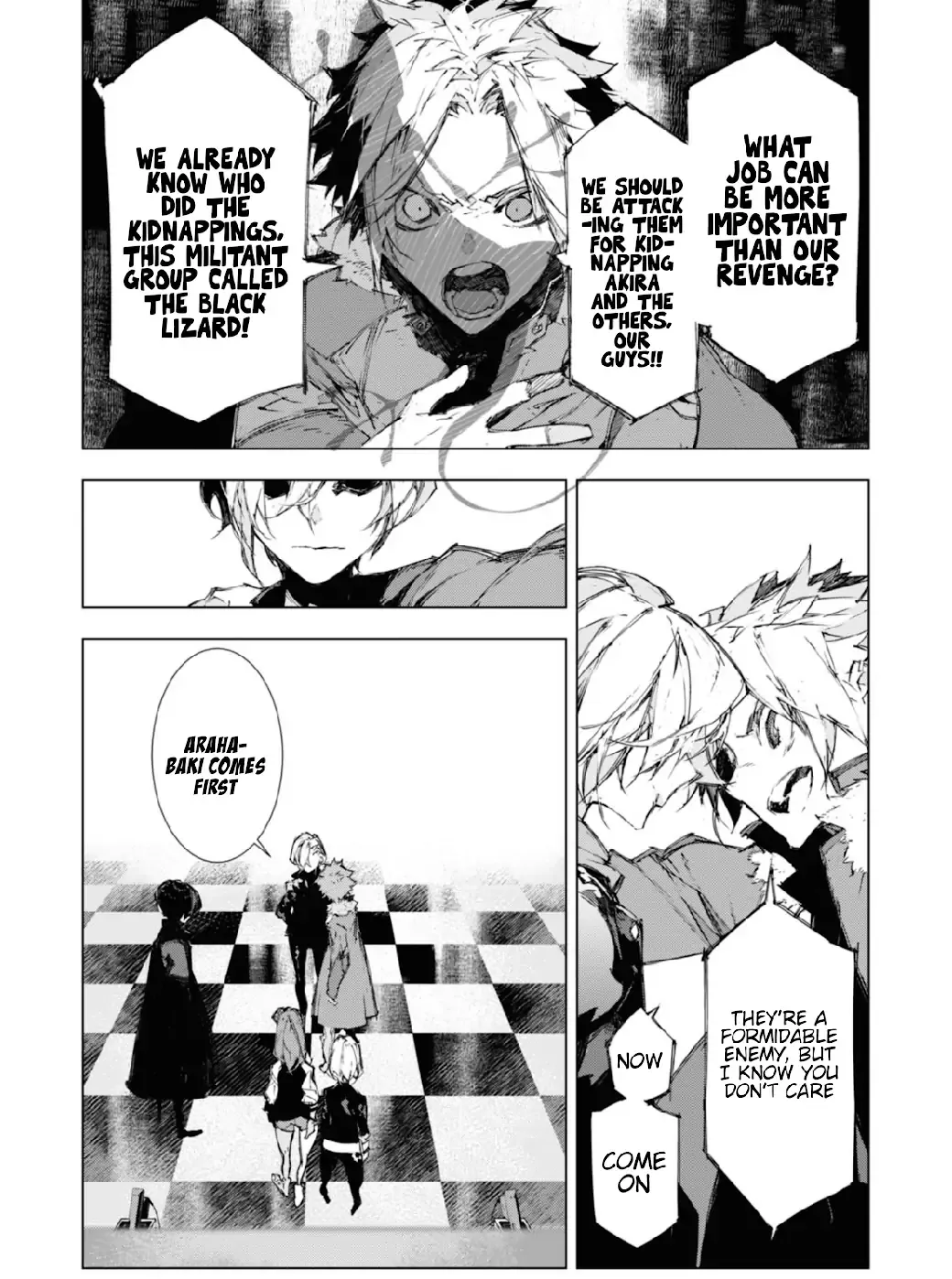 Bungou Stray Dogs: Dazai, Chuuya, Age Fifteen Chapter 7 page 45 - 