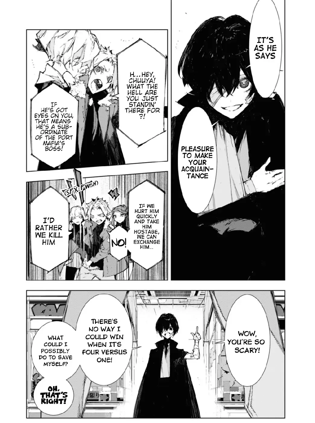 Bungou Stray Dogs: Dazai, Chuuya, Age Fifteen Chapter 9 page 18 - 